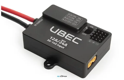Стабилизатор напряжения Holybro UBEC 12A 3-14S (7-52V); 6/7.2/8/9.2V понижающий