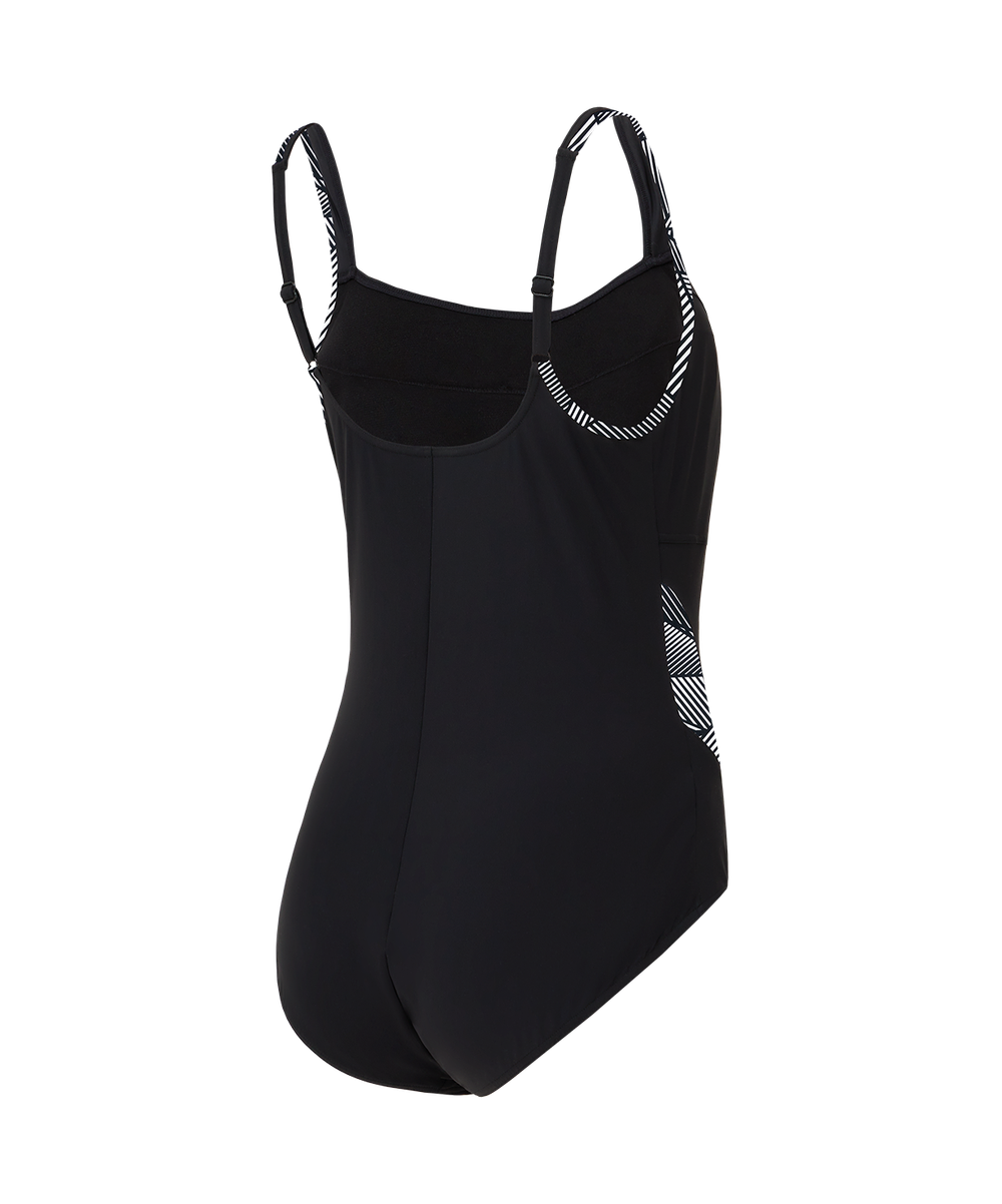 Купальник для плавания Line Black, нейлон