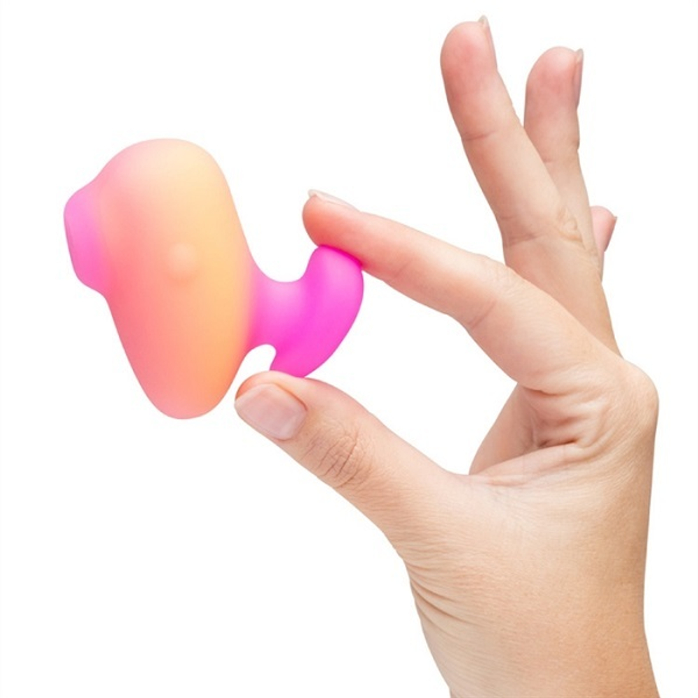 Бесконтактный клиторальный стимулятор 6,4см Romp Kiss Pink Lemonade RPKS1SGZ