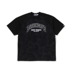A Bathing Ape Bathing Ape Embroidered Logo Cotton Футболка черный