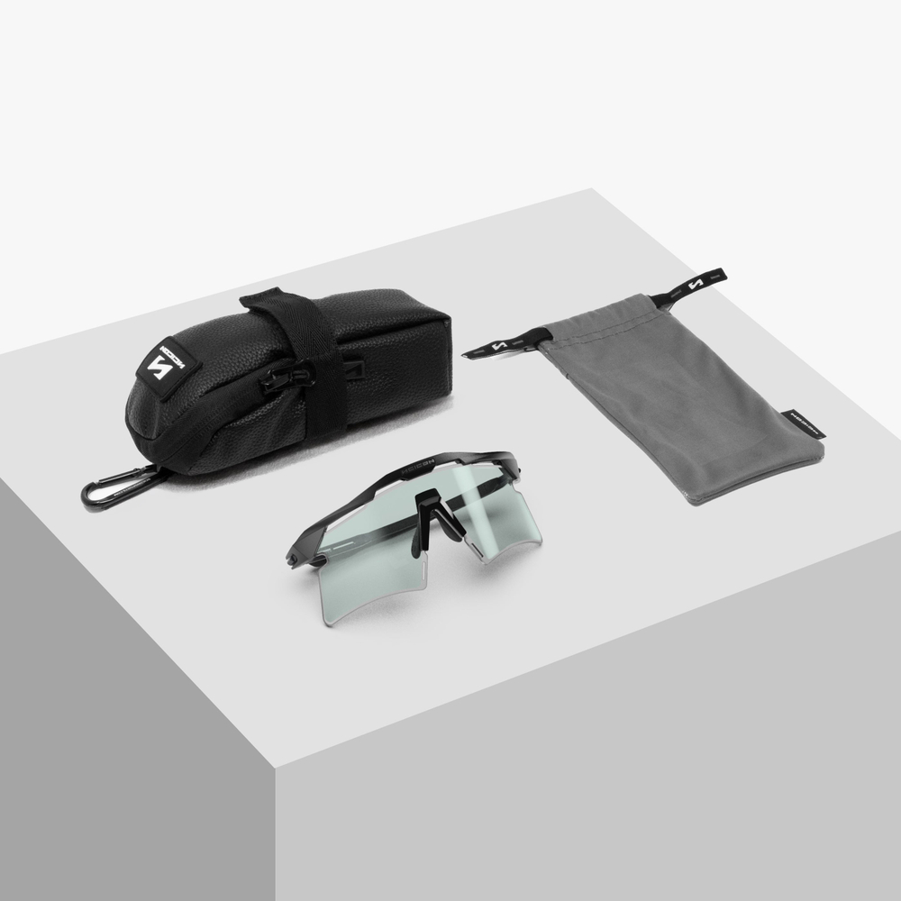 Спортивные очки c диоптриями Scicon Aeroshade 2.0 Titanium Sunglasses White Matt Photochromic Multi Mirror Blue/Green