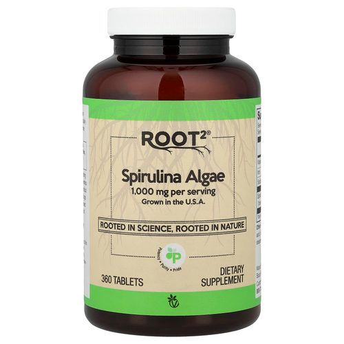 Vitacost, Root2®, Spirulina Algae, 360 Tablets