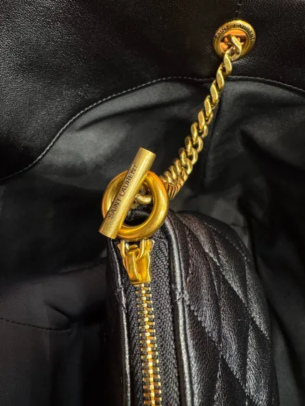 Сумка-шопер Saint Laurent Icare из стеганой кожи ягненка