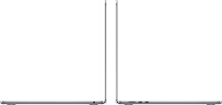 Ноутбук Apple MacBook Air A3114 M3 8 core 16Gb SSD256Gb/10 core GPU 15.3" Liquid Retina (2880x1864) macOS grey space WiFi BT Cam (MC9D4LL/A)