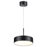 358762 OVER NT21 148 черный Подвесной светодиодный светильник, длина провода 2м IP20 LED 30W 4000K 2600Лм 100-265V PROMETA