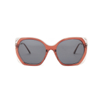 Солнцезащитные очки Mario Rossi 01-554 21PZ бабочка бордовые