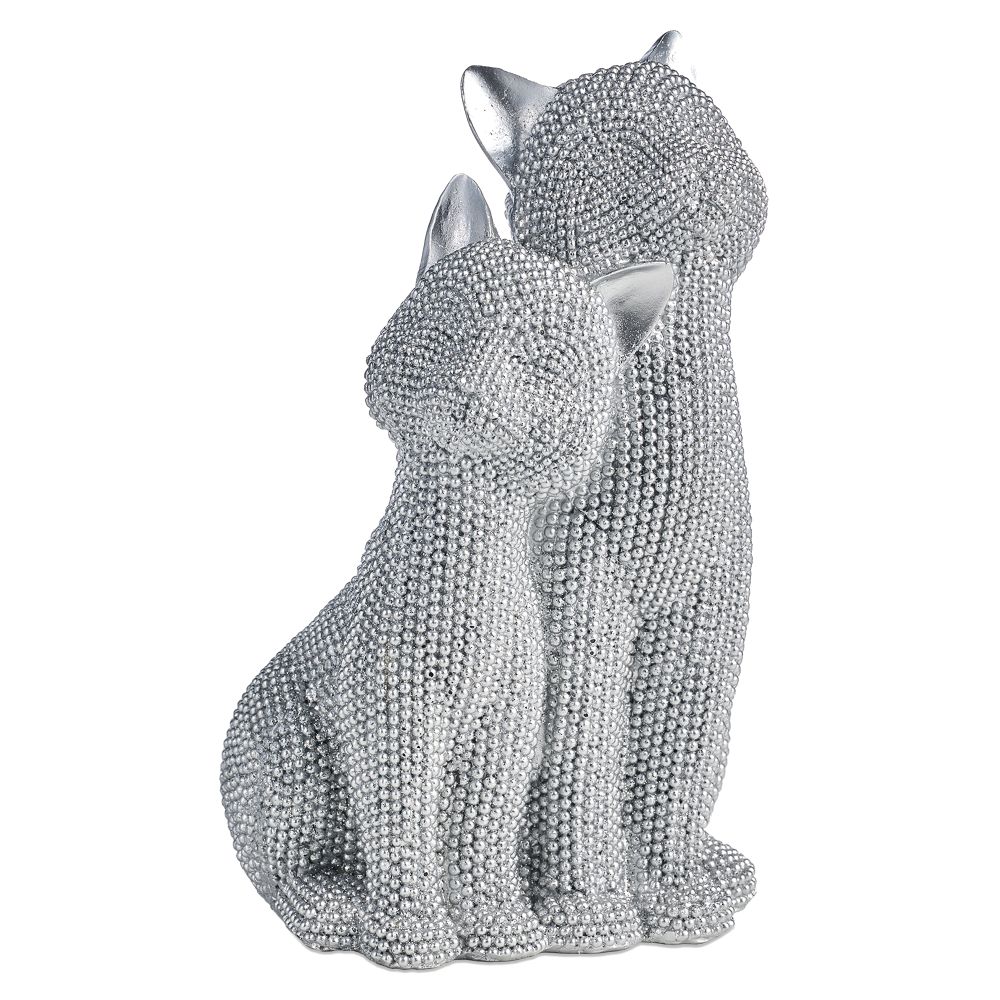 ФИГУРКА ДЕКОРАТИВНАЯ "КОШКИ" 13Х10,8Х21 СМ