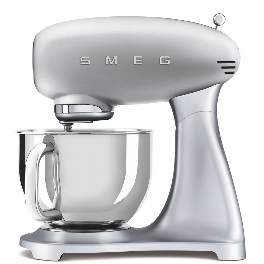 Миксер Smeg SMF02SVEU, серый