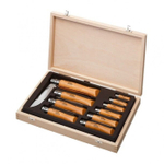 Набор ножей Opinel Сarbon steel knives, 10 шт, подарочная коробка