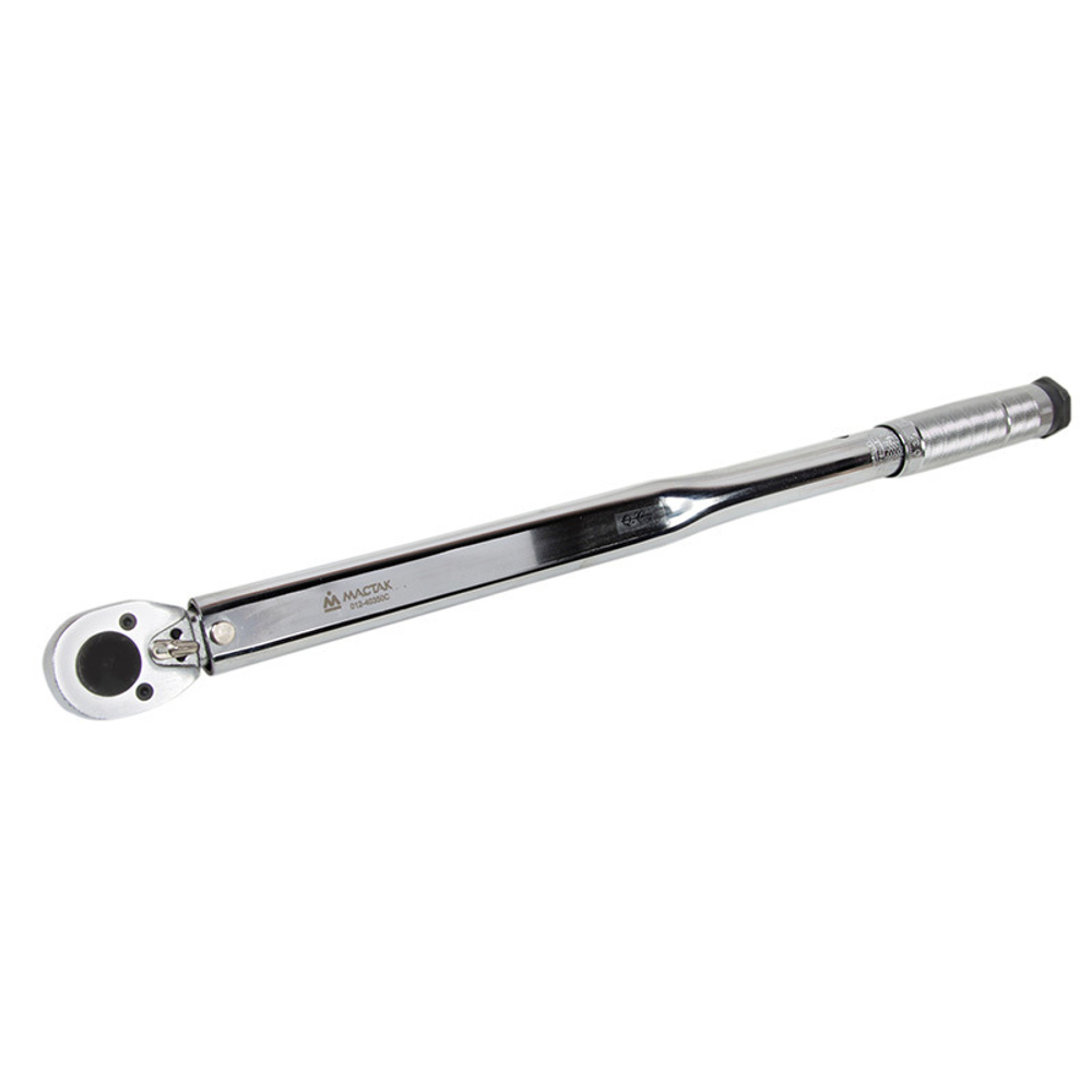 МАСТАК (012-40350C) Динамометрический ключ 1/2", 70-350 Нм, в пластиковом кейсе