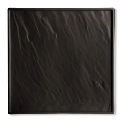 Блюдо квадратное 25*25 см Organic Black фарфор P.L. Proff Cuisine [3]