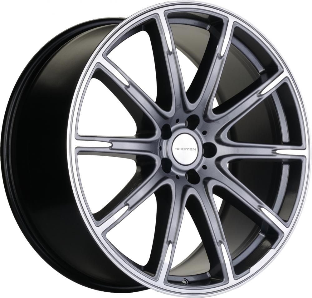 Khomen 2102 9.5x21 5x112 ET 30 Dia 66.6 (GFP)