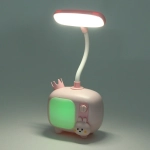 Настольная лампа «Sweet - TV time» LED, USB 0.6-4.2W 5V, Розовый