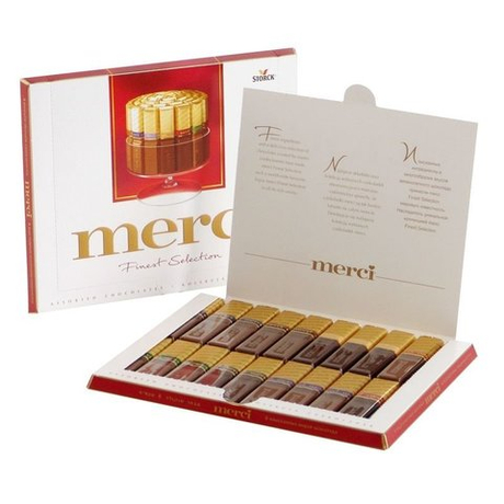Конфеты Merci в ассортименте