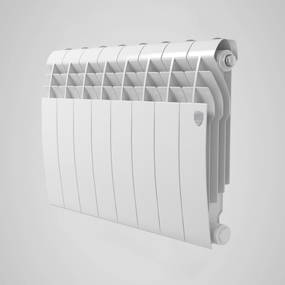 Биметаллический радиатор Royal Thermo Biliner 350 Bianco Traffico (8 секции)