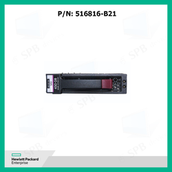 Жесткий диск для сервера HP 450GB hot-swap dual-port SAS hard disk drive - 15,000 RPM, 6Gb/sec transfer rate, 3.5-inch large form factor (LFF) 516816-B21