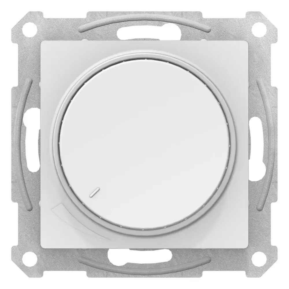 ATLASDESIGN СВЕТОРЕГУЛЯТОР (диммер) поворотно-нажимной, LED, RC, 400Вт, механизм, ЛОТОС