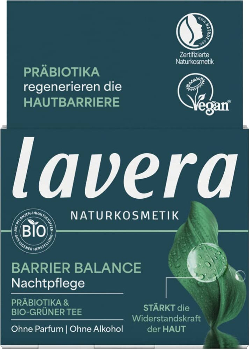Barrier Balance ночной уход Lavera Naturkosmetik, 50 мл
