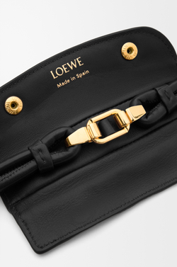 Loewe Большая сумка Madrid из мягкой телячьей кожи, черный
