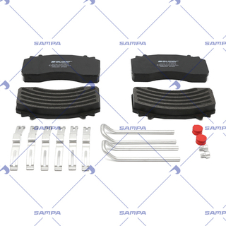 Колодки тормозные дисковые (комплект); WABCO/MAN
