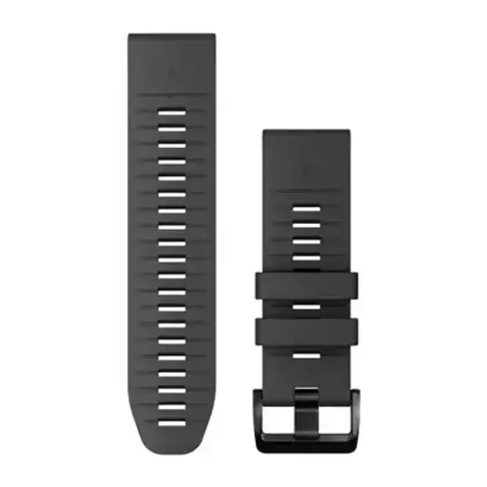 Ремешок Garmin QuickFit 26 мм (силиконовый) Graphite 010-13281-09