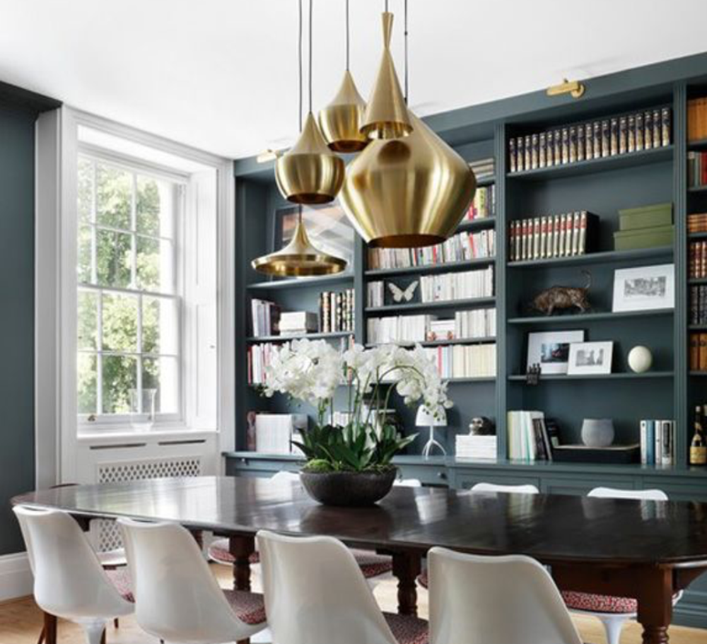 Pendant design lamp  Beat Light Stout by Tom Dixon D52 (Gold)