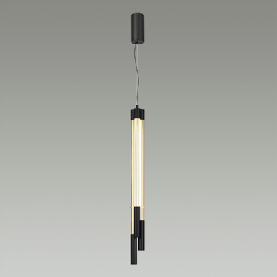 4393/30L HIGHTECH ODL24 143 металл/черный/акрил Подвесной светильник IP20 LED 30W 1400Лм 3000K 220V ANTA