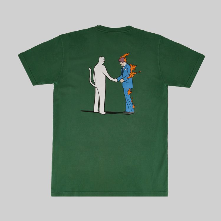 Футболка мужская Ripndip Burn Tee артикул:RND10099 - купить в магазине Дайс