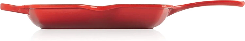 Le Creuset Чугунная сковорода-гриль диаметром 26 см вишневого цвета. 20183260600422