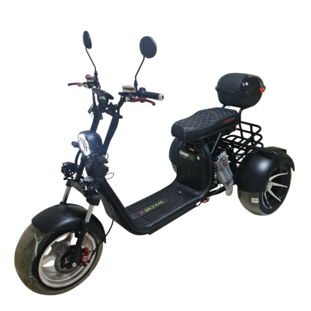 Электроскутер TRIKE KOLYAN черный матовый