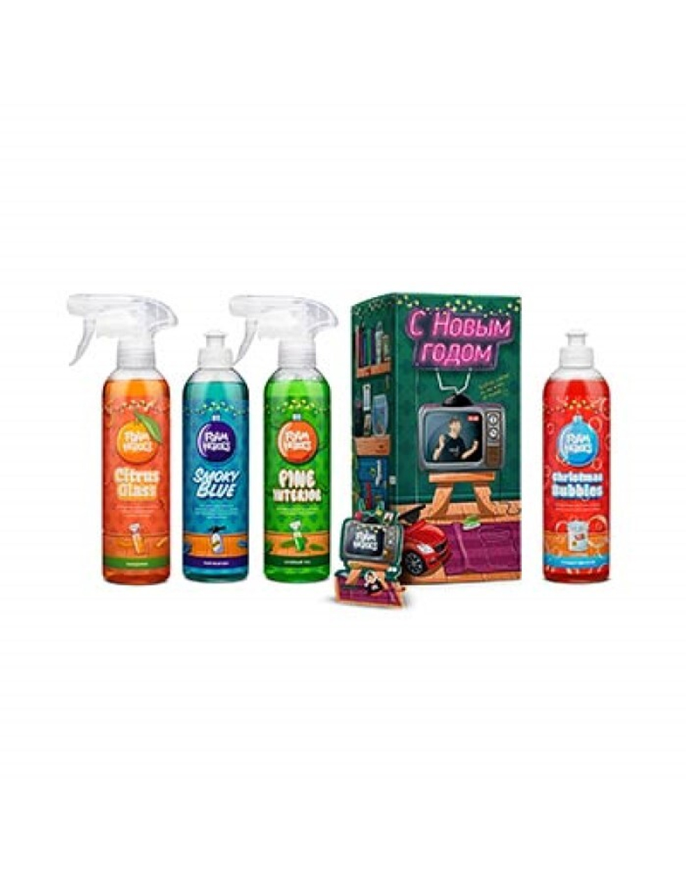 Foam Heroes New Year Kit Новогодний подарочный набор лимитированной автокосметики