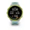 Умные часы Garmin Forerunner 570 - 47 мм Желтый алюминий с полупрозрачным белым/бирюзовым ремешком