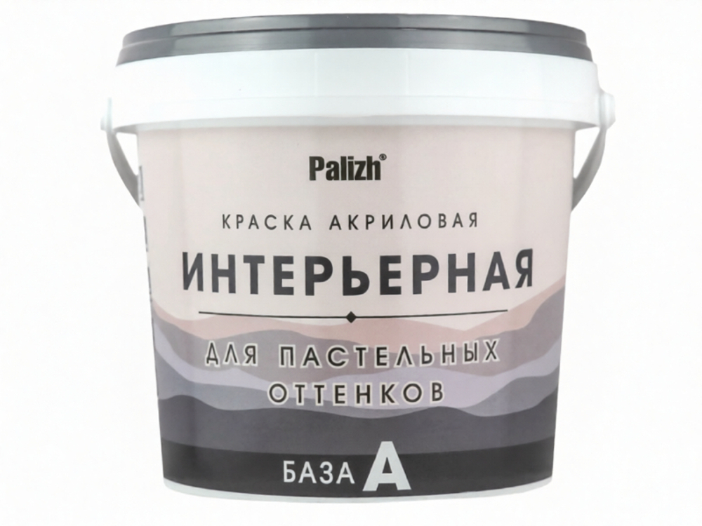 VS-703-1,2 (Palizh) краска акриловая матовая МОЮЩАЯСЯ база А 1,2 кг