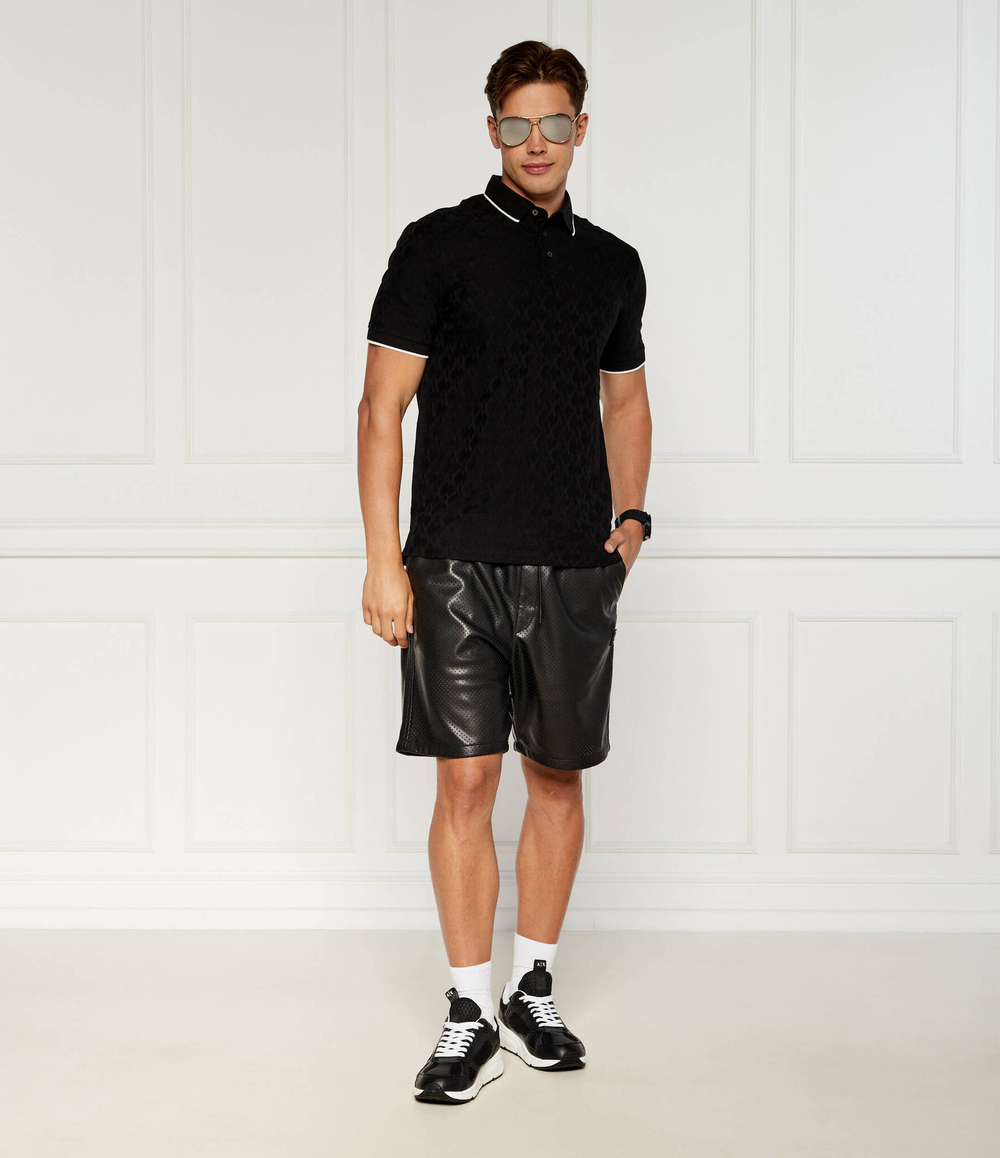 Поло Armani Exchange - черный(6DZFLA ZJ2ZZ)