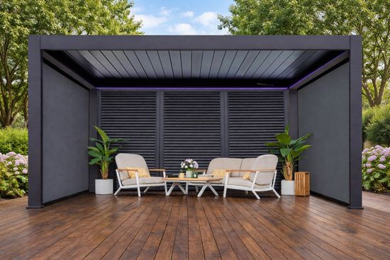 Пергола моторизованная 3х4 м Pergola 150 Series