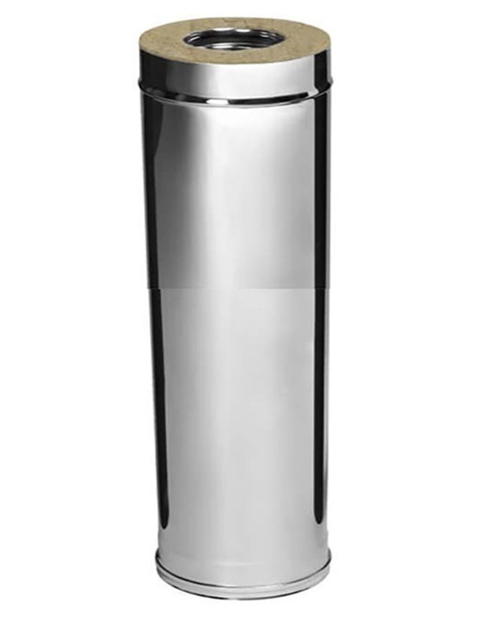 Дымоход сэндвич Ф110(430/0,5)х200(430/0,5) Д=500мм (Коракс)