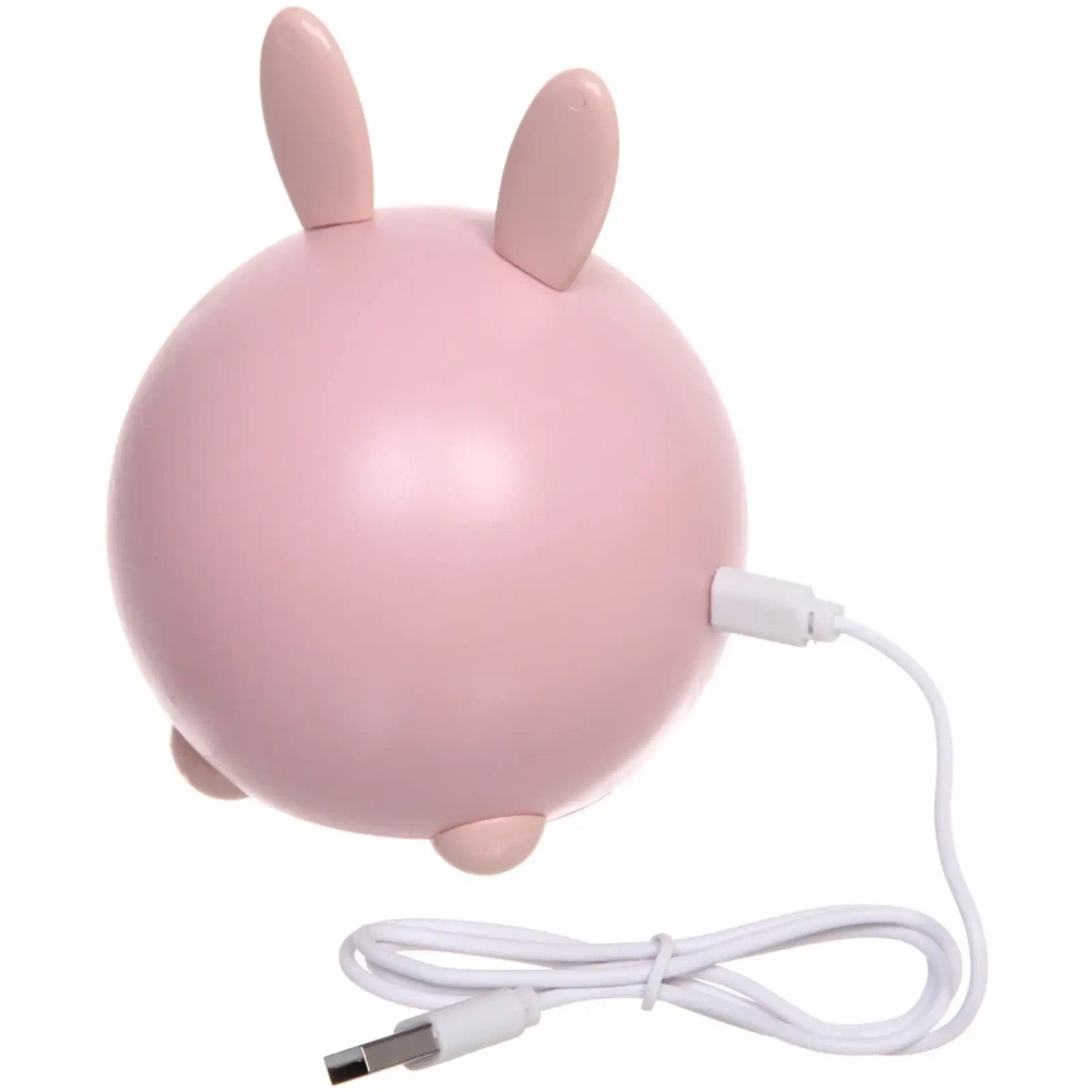 Светильник «Marmalade-Cute rabbit» LED цвет розовый USB
