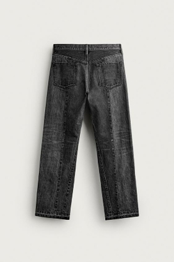 ZARA ДЖИНСЫ STRAIGHT FIT 2026 TANAKA, УГОЛЬНЫЙ