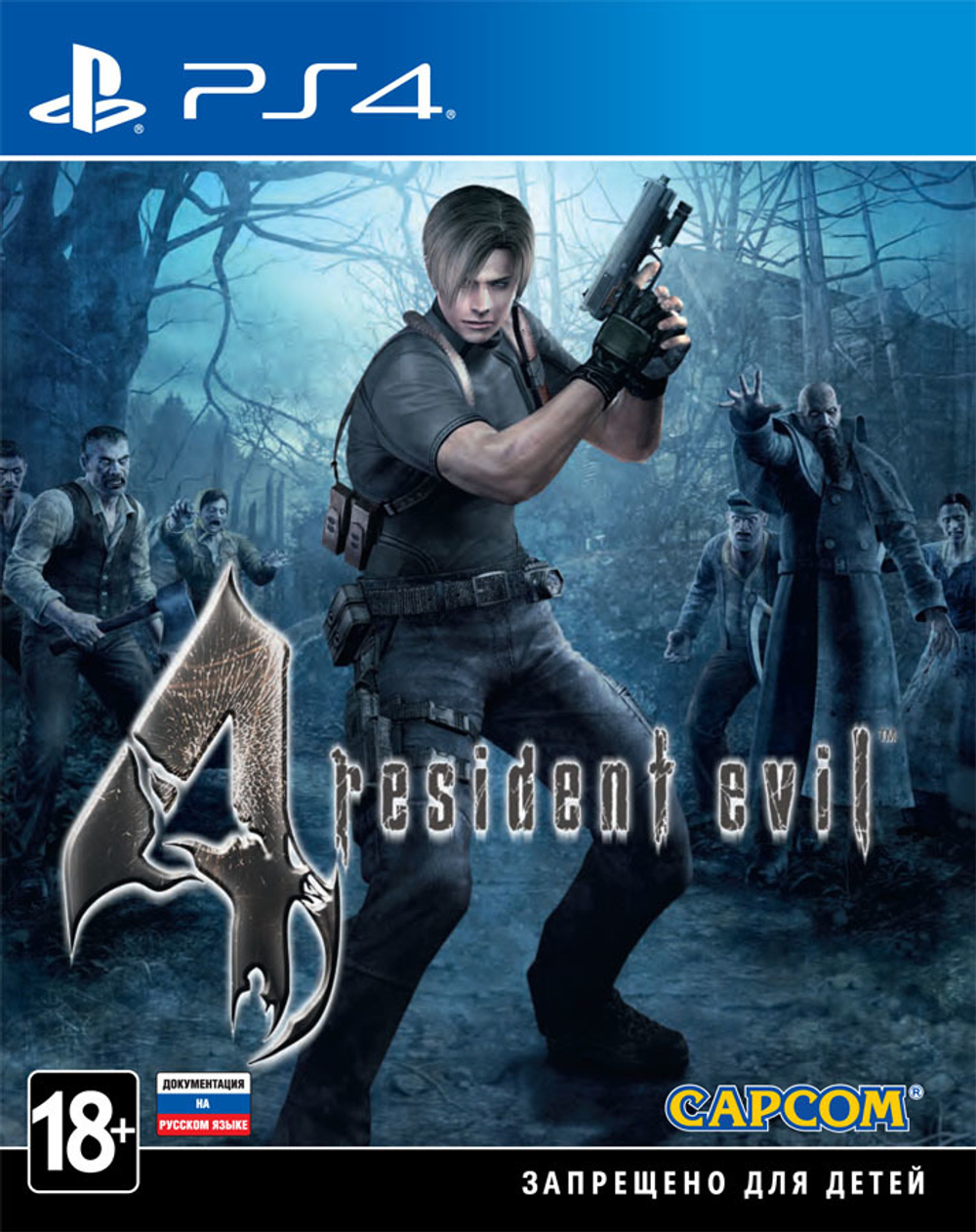 Resident Evil 4 (2005) (диск для PS4, полностью на английском языке)