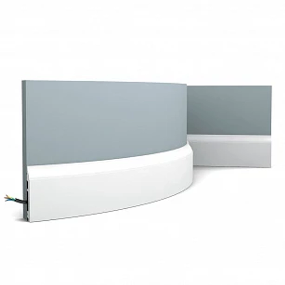 Плинтус из дюрополимера Orac Decor гибкий SX172F 2000х85х14