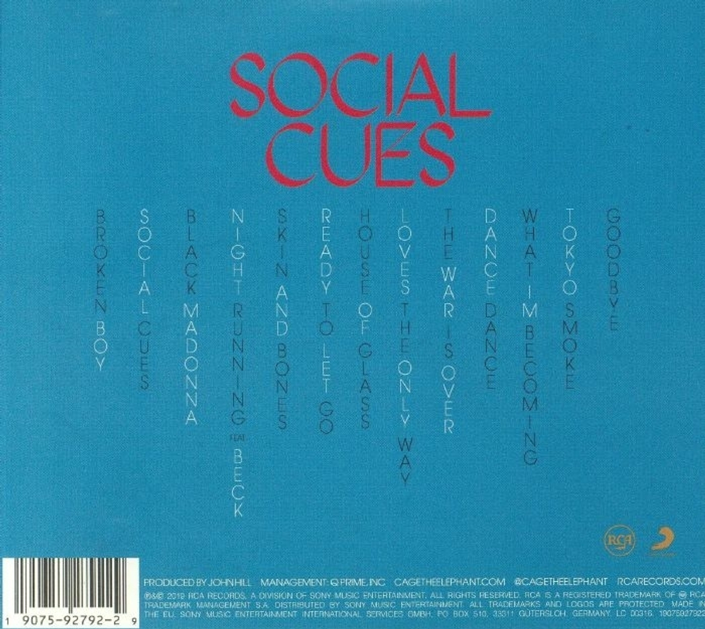 Cage The Elephant / Social Cues (CD)