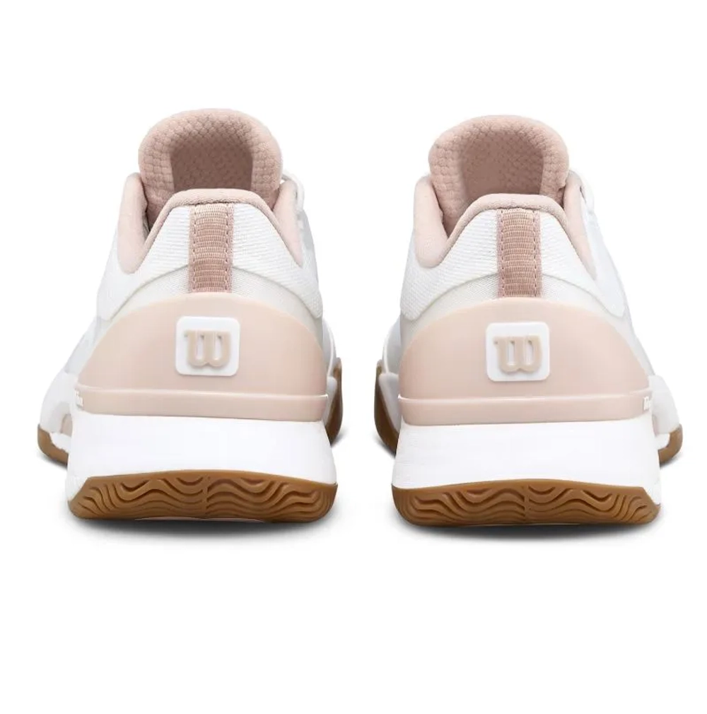 Женские теннисные кроссовки Wilson Intrigue Tour - white/cameo rose/gum