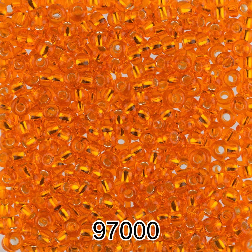 Бисер Preciosa 10/0 (2.3 мм), 500 г, 97000 (Ф233) оранжевый Бисер Preciosa 10/0 (2.3 мм), 500 г, 97000 (Ф233) оранжевый