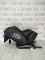 Автокресло детское Indigo Aero ST-3 Isofix группа 0/1/2/3 (0-36) черный-красный
