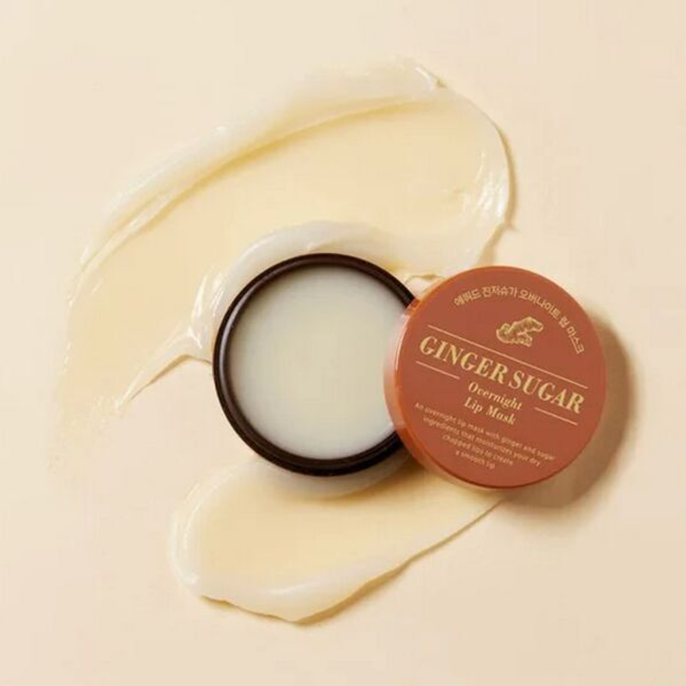Ночная маска для губ с экстрактом имбиря Etude Ginger Sugar Overnight Lip Mask, 23г