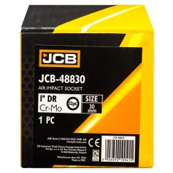 Головка ударная 1''12гр 30мм JCB JCB-48830