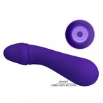 Вибратор Cetus Super Soft (15 см) фиолетовый