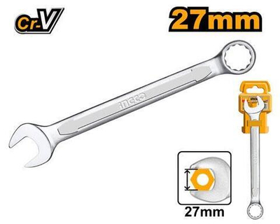 Комбинированный ключ 27 мм INGCO HCSPA271 INDUSTRIAL