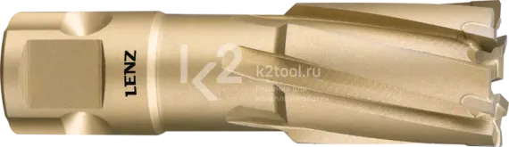 Корончатое сверло LENZ с твердосплавными напайками 15×35 мм, артикул LZTS-015
