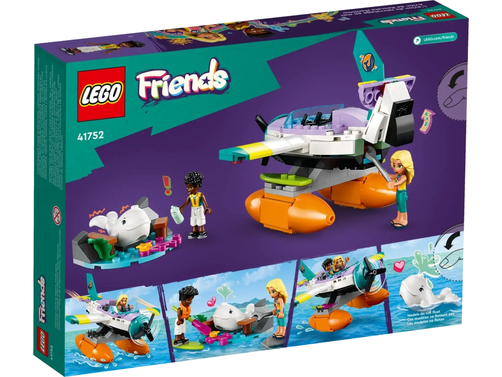 Конструктор LEGO Friends 41752 Морской спасательный самолет